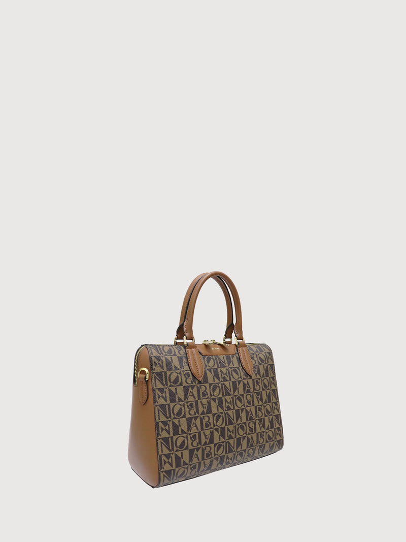 Dulcia Monogram Satchel Bag