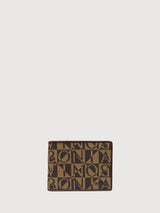 Corinne Monogram 2 Fold Short Wallet