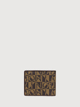 Corinne Monogram 2 Fold Short Wallet