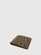 Corinne Monogram 2 Fold Short Wallet