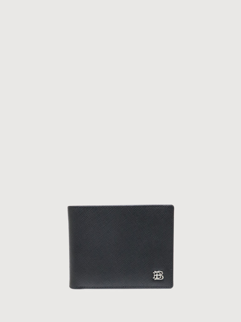 『Hollywood WALLET BLACK』 Rotzo Centre Flap Cards Wallet – BONIA Singapore